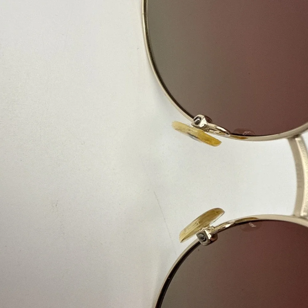 Prive Revaux Stunt Man Rose Gold Aviator Polarized Sunglasses 62-14-140